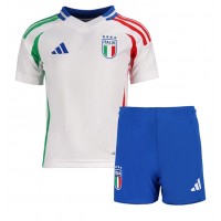 Maglia Calcio Italia Seconda Divisa Bambino Europei 2024 Manica Corta (+ pantaloncini)